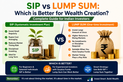 SIP vs Lump Sum: Which is Better for Wealth Creation? (Complete Guide for Indian Investors)